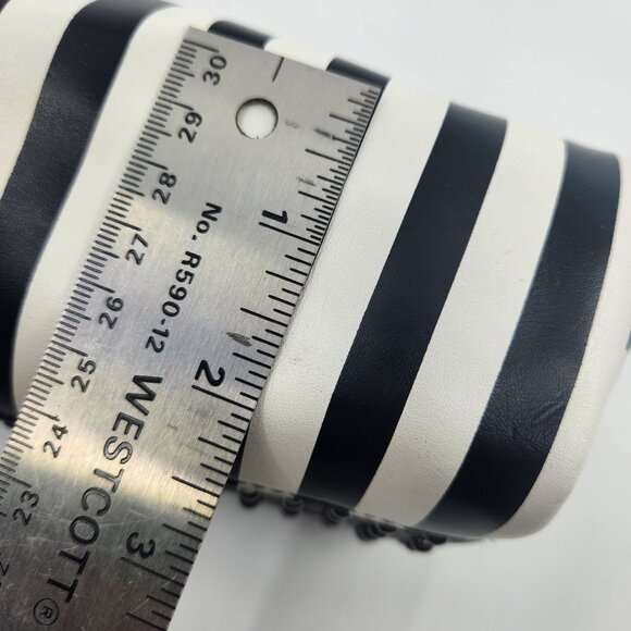 Victorias Secret Island Tote Bag Stud Pouch Beach Pink Black Stripe Travel 2016 - Picture 12 of 16